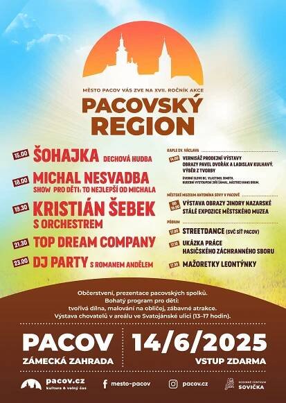 Pacovský region 2025
