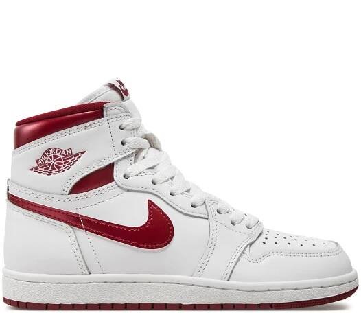 Sneakersy Nike Air Jordan 1 Hi 85 BQ4422 161 Bílá