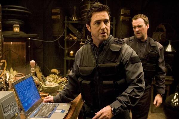 Hvězdná brána: Atlantida - Instinkt - Z filmu - Paul McGillion, David Hewlett