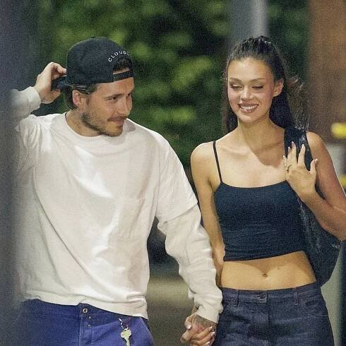 Brooklyn Beckham and Nicola Peltz look happy and unbothered in Los Angeles amid family drama