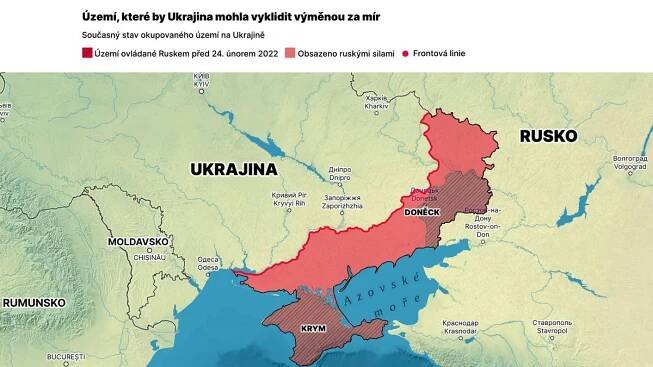 Zelenskyj je připraven vyklidit okupovaná území výměnou za vstup do NATO