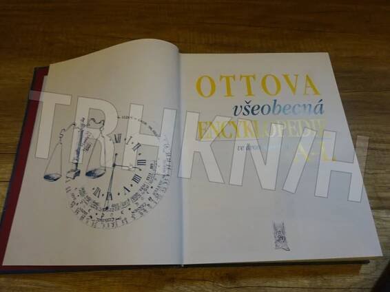 Kniha Ottova všeobecná encyklopedie ve dvou svazcích - Trh knih - online antikvariát