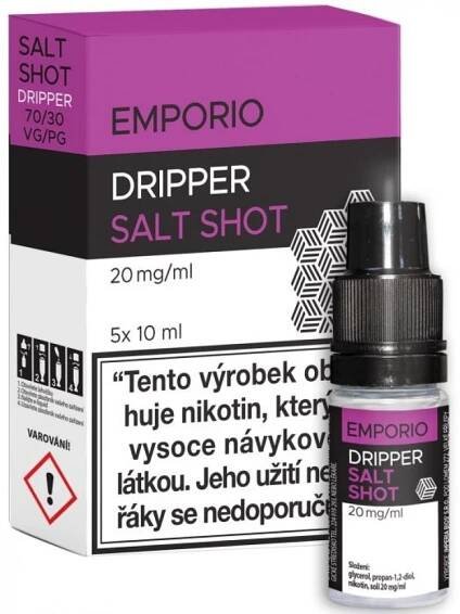 booster emporio salt shot dripper 5x10ml 20mg