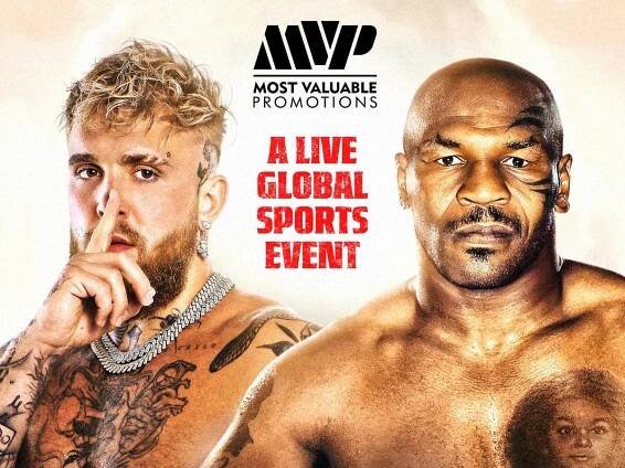 Netflix to Stream Mike Tyson vs. Jake Paul Live Boxing Match