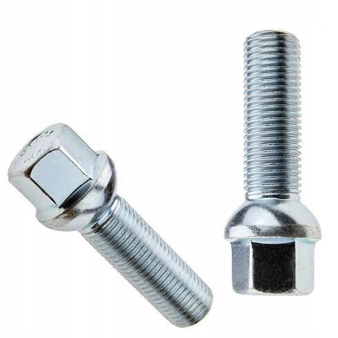 ŠROUBY M14X1,5 35MM KOULE NA KOLA AUDI CUPRA MERCEDES PORSCHE Seat SKODA VW Závit M14x1.50