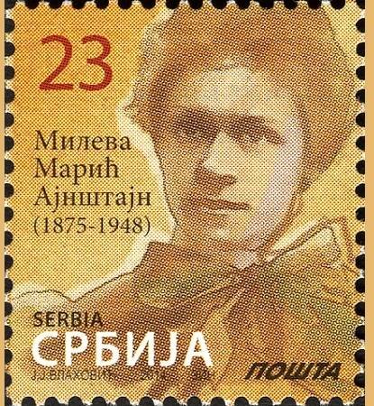 Mileva Marićová se kvůli starosti o rodinu vzdala vlastní nadějné vědecké kariéry. Foto: Wikimedia Commons