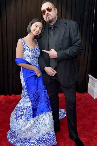 Angela Aguilar and Pepe Aguilar attend the 61st Annual GRAMMY Awards on February 10, 2019 in Los Angeles, California. 