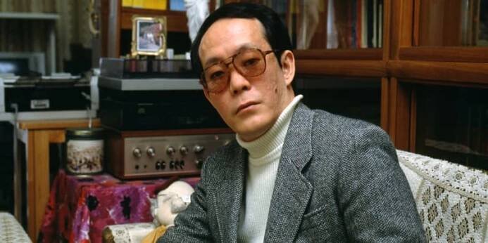 Issei Sagawa v roce 1992 u sebe doma