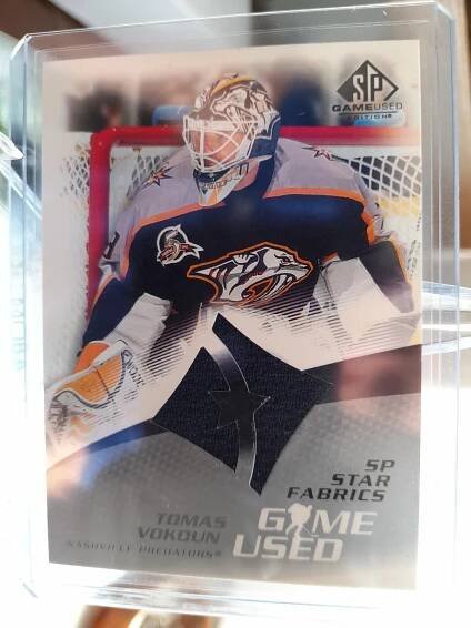 Tomáš Vokoun jersey SP Game Used Edition