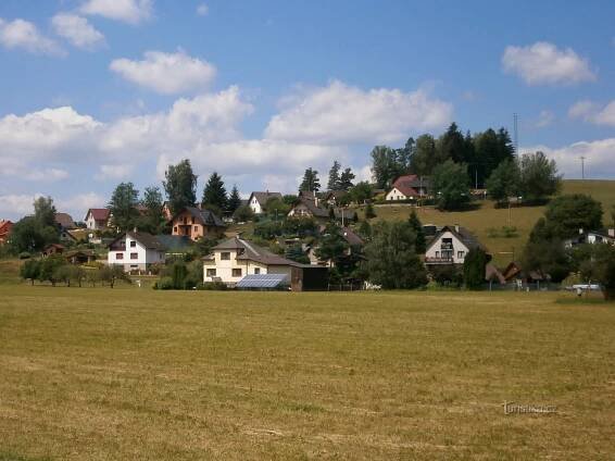 Pohled na Podháj a Háječek (Havlovice)