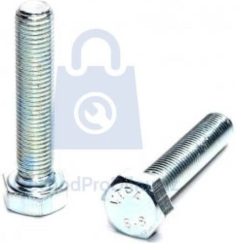 Šroub šestihranný se závitem k hlavě, DIN 961-8.8, JEMNÝ ZÁVIT, pozinkovaný M12 x 1,5 x 45, balení 1 ks