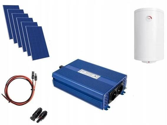 Sada pro ohřev vody v bojlerech 6xPV Mono 2500 ECO Solar Boost