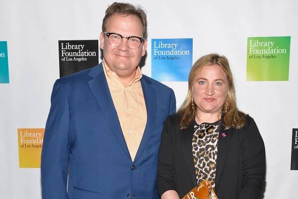 Andy Richter and ex-wife Sarah Thyre