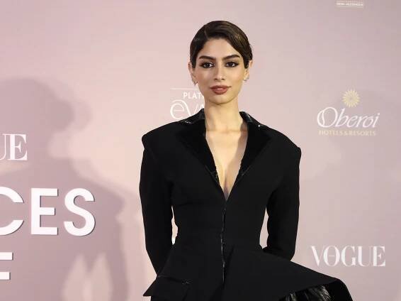 Khushi Kapoor championed an element of gothic beauty for Vogue India's Forces of Fashion 2023