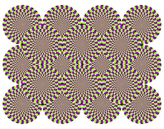 File:Rotating snakes illusion.svg