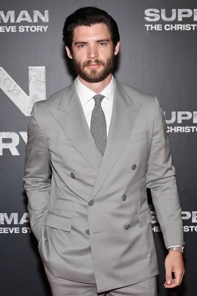 David Corenswet at an event for Super/Man: The Christopher Reeve Story (2024)