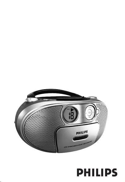 Manuál Philips AZ1022 Stereo souprava