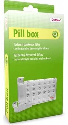 Dr. Max Pill box týdenní dávkovač léků