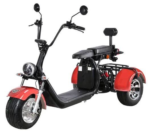 E-tricycle - HECHT COCIS MAX RED