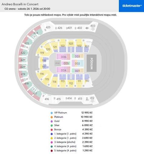 Andrea Bocelli in Concert – O2 arena