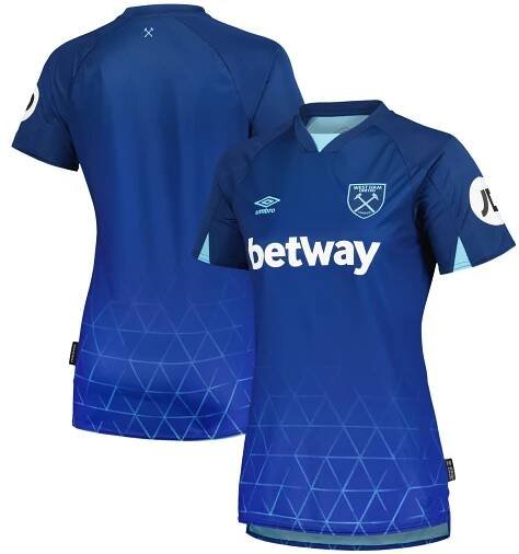 West Ham United Umbro Third Shirt 2023-24 - Womens, , rebel_hi-res