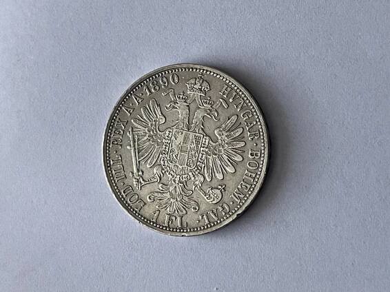 1 Zlatník 1890 !!! - Numismatika