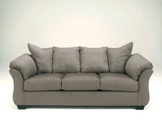 The Darcy Light Gray Sofa is available at Select Furnishings serving Brenham, TX and surroundaing areas.