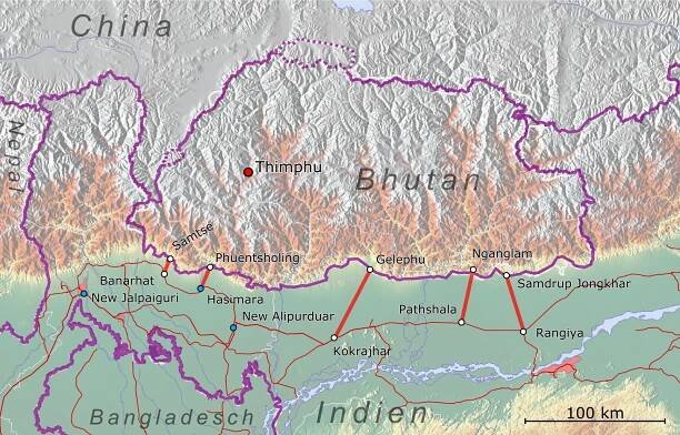Rail transport in Bhutan