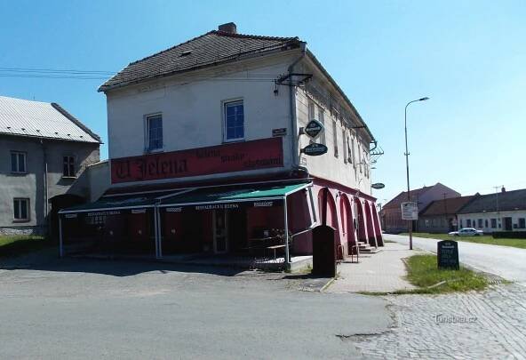 Restaurace, Penzion U Jelena.... - Cyklo bar - hospůdka