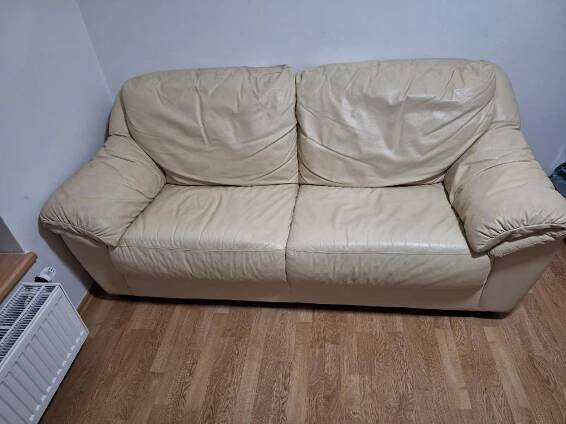Kožená sedačka IKEA