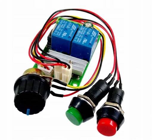 PWM regulátor otáček DC 6-24V 3A vpravo vlevo