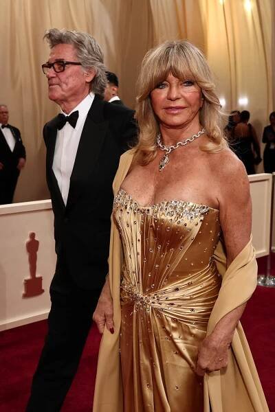 Goldie Hawn and Kurt Russell at an event for The Oscars (2025)