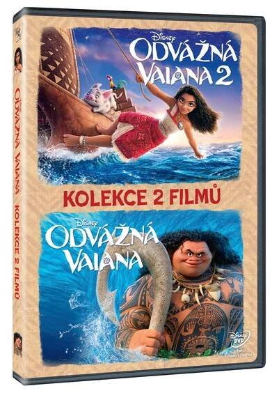 Odvážná Vaiana kolekce 1+2-8595731301400
