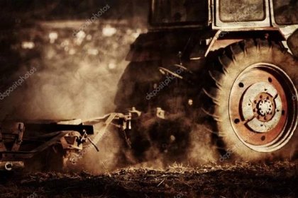 Stáhnout - Ročník zemědělství průmyslové zázemí v podzimním čase — Stock obrázek