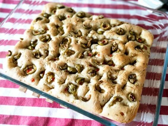 Rozmarýnová Foccacia