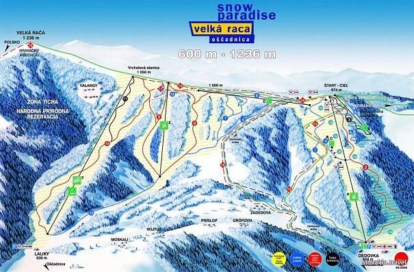 www.ski.estranky.cz - Snow Paradise Veľká Rača Oščadnica 