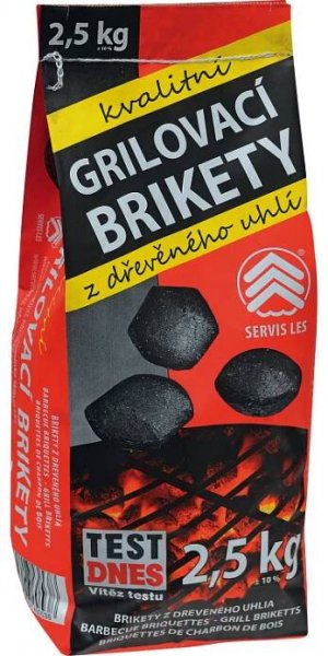 Brikety grilovací Servis Les v akci levně | Kupi.cz