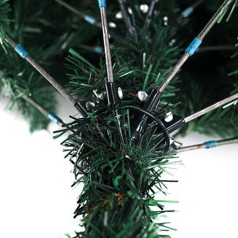 Vánoční stromek se šiškami, posněžený, 220cm, CHRISTMAS TYP 4
