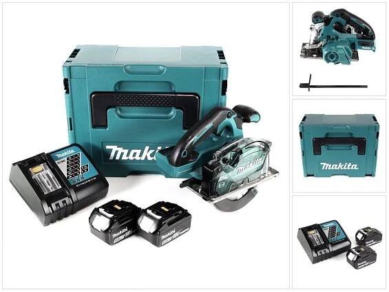 MAKITA - DOLMAR | autorizovaný e-shop - Makita DCS553RTJ - Aku pila na kov Li-ion LXT 18V/5,0Ah,Makpac - Makita - Li-ion