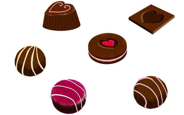 Čokoláda, Valentine, Valentýna