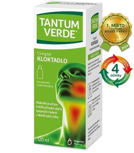 Tantum Verde kloktadlo 120ml | Alphega.cz