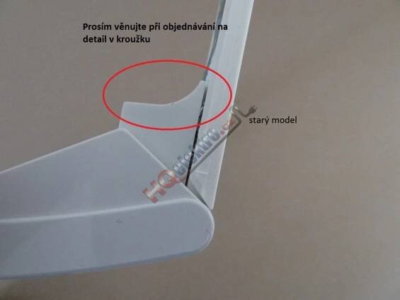 Madlo lednice Liebherr 1 ( !!! 3 detailní fotky v eshopu ) - madla - Ledničky a mrazničky - Náhradní díly - HQ elektro