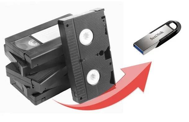 Digitalizace videokazety VHS na USB flash disk - foto 1