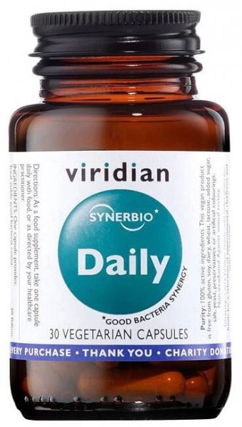 viridian Synerbio Daily 30 cps.