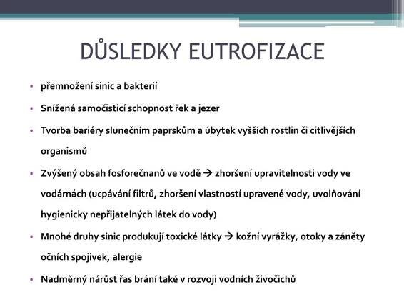 PPT - EUTROFIZACE VOD PowerPoint Presentation, free download - ID:5611432