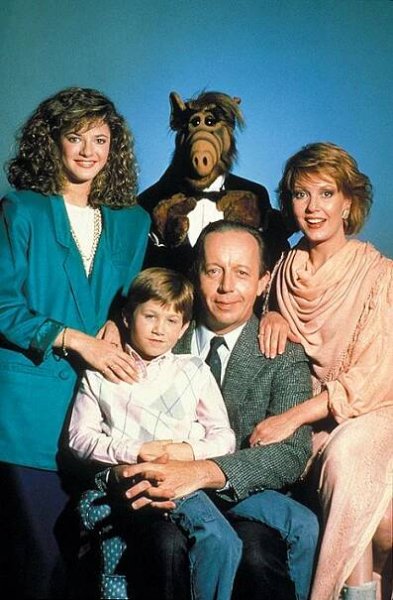 Andrea Elson, Benji Gregory, Max Wright, Anne Schedeen - Alf - Promo