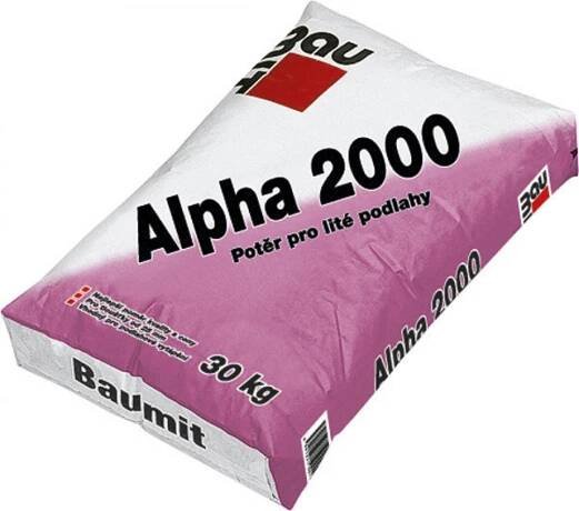 Baumit Alpha 2000, 30 kg 30 kg od 207 Kč