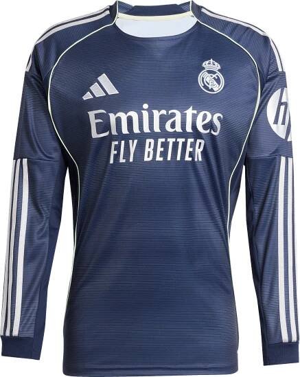 Dres adidas Real Madrid 2025/26, hostující