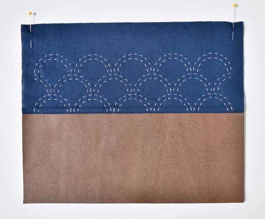 Sashiko Zipper Pouch | A Tutorial - Patchwork and Poodles