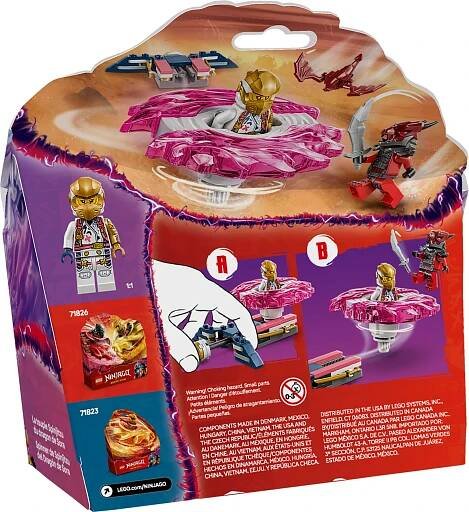71824 Lego Ninjago – Sorin dračí Spinjitzu spinner | Dráčik - vítejte v internetovém obchodě s hračkami